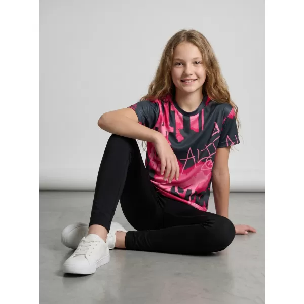  Dětské funkční triko premium ALTISPORT VOJ/ALK076TR01 HOT-PINK 