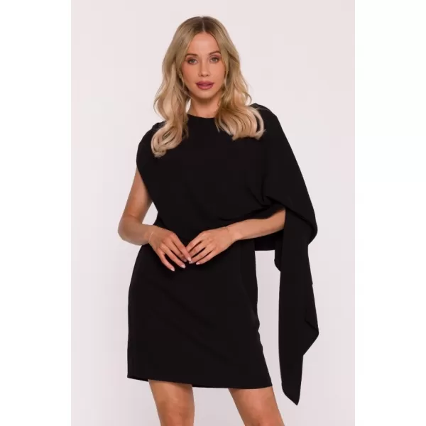  Dámské šaty STYLOVE S423 BLACK 