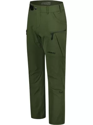 Pánské outdoorové kalhoty NORDBLANC FORGE NBSPM8191 ZELENÝ DEN