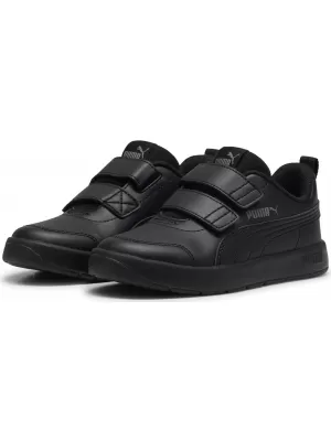 Dětské boty PUMA COURTFLEX V3 V PS 39764201 PUMA BLACK/BLACK/CAST IRON