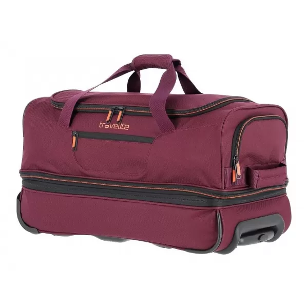  Taška TRAVELITE BASICS WHEELED DUFFLE S BORDEAUX 