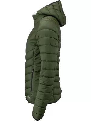 Dámská prošívaná bunda CUTTER & BUCK | MOUNT ADAMS JACKET WOMEN IVY GREEN