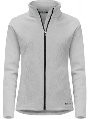 Dámská fleecová mikina CUTTER & BUCK | HUNTS FLEECE FZ WOMEN SILVER