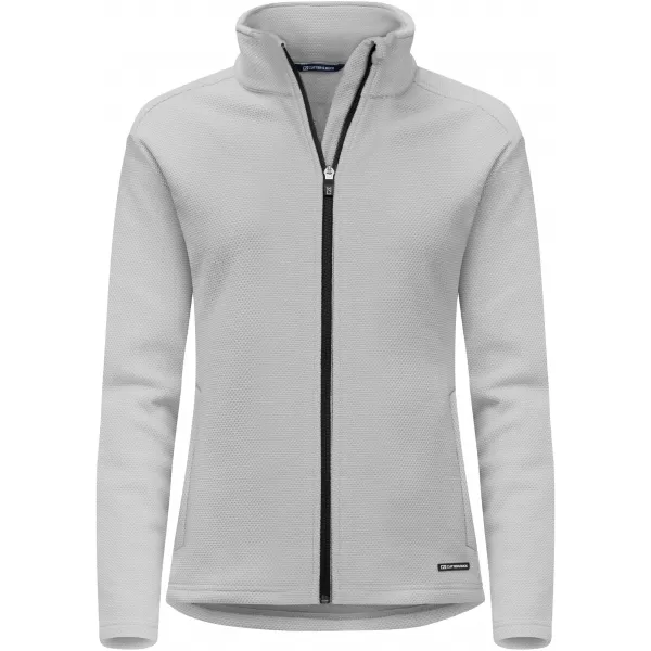  Dámská fleecová mikina CUTTER & BUCK | HUNTS FLEECE FZ WOMEN SILVER 