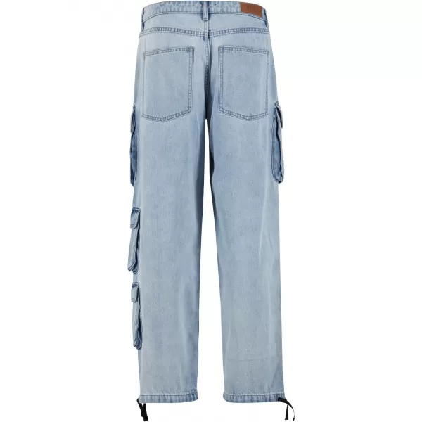 Pánské kalhoty URBAN CLASSICS TB7322 NEW LIGHT BLUE WASHED 