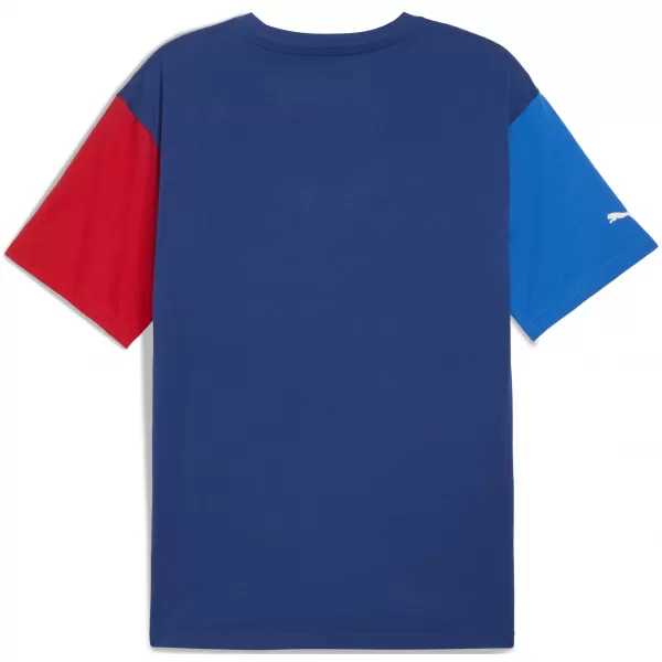  Pánské triko PUMA BMW MMS ESS+ LOGO TEE II 63305504 PRO BLUE/M COLOR 