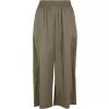 Dámské kalhoty URBAN CLASSICS TB7488 PALE OLIVE