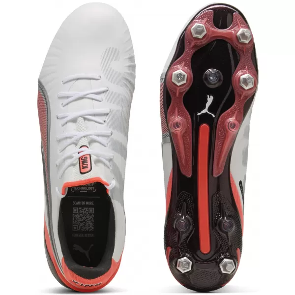  Pánské kopačky PUMA KING ULTIMATE MXSG 10881701 PUMA WHITE/PUMA SILVER 