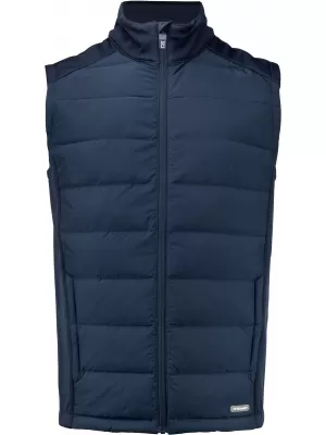 Pánská hybridní vesta CUTTER & BUCK | OAK HARBOR VEST MEN DARK NAVY