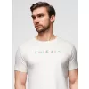 Pánské triko OMBRE OM-TSPT-0248 WHITE