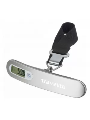 Příruční váha TRAVELITE LUGGAGE SCALE SILVER