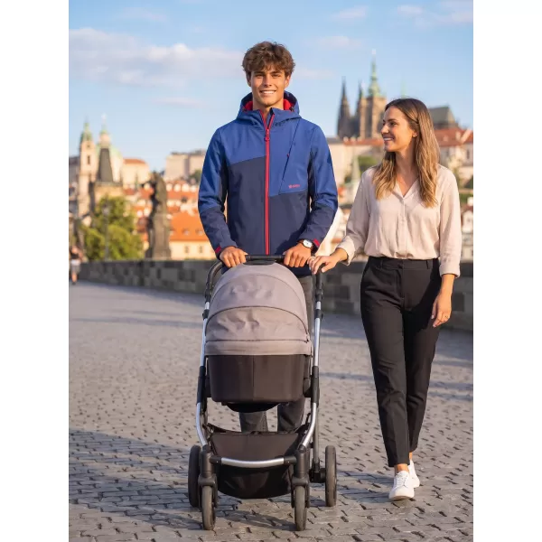  Pánská softshellová bunda ALTISPORT GAN MODRÁ 