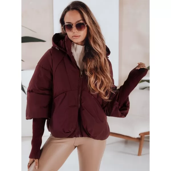  Dámská bunda DSTREET BORDO 