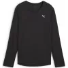 Dámské triko PUMA W RUN VELOCITY LONG SLEEVE (POLY) 52658101 PUMA BLACK