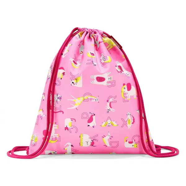  Sportovní vak REISENTHEL MYSAC KIDS ABC FRIENDS PINK 