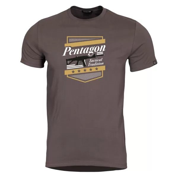  Triko PENTAGON AGERON A.C.R. K09012 TERRA BROWN 