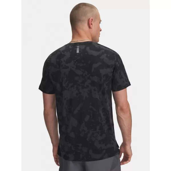  Pánské triko UNDER ARMOUR UA LAUNCH PRINTED SS 6006110-016 ŠEDÁ 