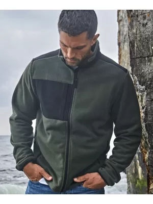 Pánská mikina Tee Jays | TJ 9120 DEEP GREEN/BLACK
