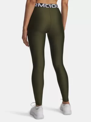 Dámské legíny UNDER ARMOUR UA HG LEGGING 1383559-308 ZELENÁ