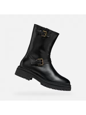 Dámské boty GEOX IRIDEA G009625 ČERNÁ