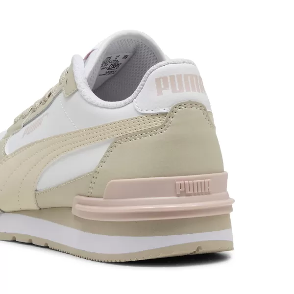  Dětské boty PUMA ST RUNNER V4 L JR 39973607 WHITE/AL SNOW/D DUST/MV MIST 