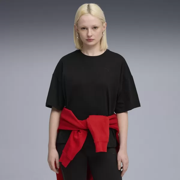  Dámské triko PUMA HER OVERSIZED TEE 68814801 PUMA BLACK 