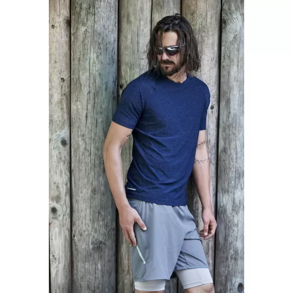  Pánské tričko Tee Jays | TJ 7020 GREY MELANGE 