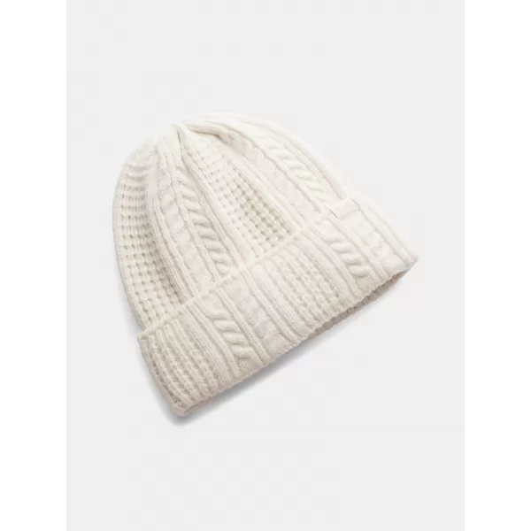 Dámská čepice UNDER ARMOUR W HALFTIME CABLE KNIT BEANIE 1386639-279 HNĚDÁ 