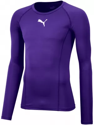 Pánské triko PUMA LIGA BASELAYER TEE LS 655920_10 PRISM VIOLET