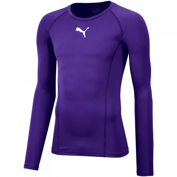  Pánské triko PUMA LIGA BASELAYER TEE LS 655920_10 PRISM VIOLET 