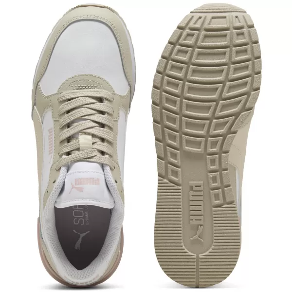  Dětské boty PUMA ST RUNNER V4 L JR 39973607 WHITE/AL SNOW/D DUST/MV MIST 