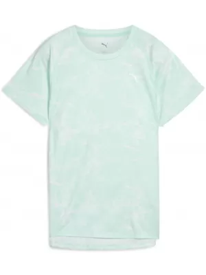 Dámské triko PUMA W RUN VELOCITY AOP TEE 52759945 MINT MELT