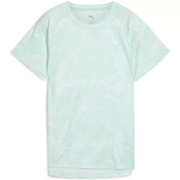  Dámské triko PUMA W RUN VELOCITY AOP TEE 52759945 MINT MELT 