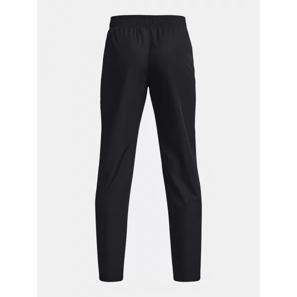  Chlapecké kalhoty UNDER ARMOUR UA SPORTSTYLE WOVEN PANTS 1370184-001 ČERNÁ 