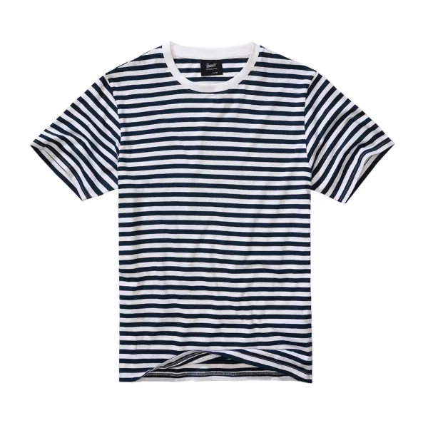  Pánské triko BRANDIT 4208 NAVY/WHITE 