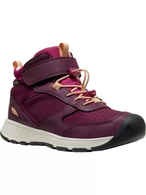 Boty KEEN SKUA MID WP YOUTH FIG/PEACH FUZZ