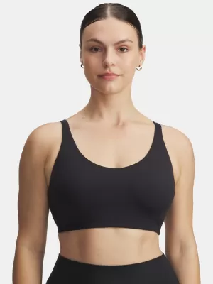 Dámská podprsenka UNDER ARMOUR UA MOTION LOW BRA 6004135-003 ČERNÁ