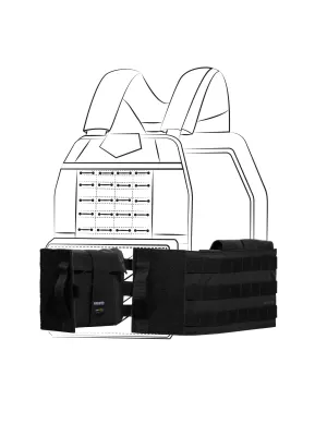 Vesta PENTAGON COMBAT MODULAR CUMMERBUND K17094 BLACK