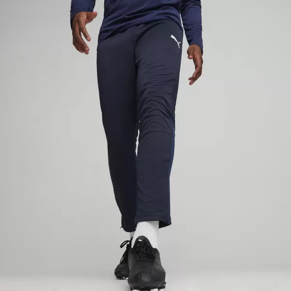  Pánské kalhoty PUMA TEAMGOAL TRAINING PANT 658639_06 PUMA NAVY/WHITE/PERSIAN BLUE 