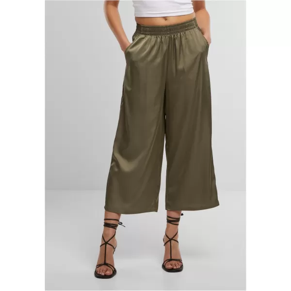  Dámské kalhoty URBAN CLASSICS TB7488 PALE OLIVE 