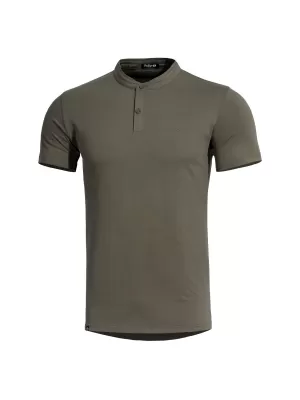 Triko PENTAGON ROMEO 2.0 HENLEY T-SHIRT K09050 BROWN GREY