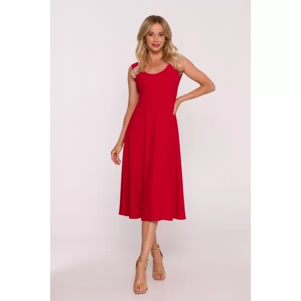  Dámské šaty STYLOVE S424 RED 