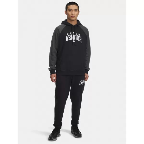  Pánské sportovní kalhoty UNDER ARMOUR UA RIVAL FLC CB PANTS 6003954-001 ČERNÁ 