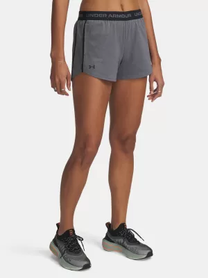 Dámské kraťasy UNDER ARMOUR TECH PLAY UP SHORTS 1389882-025 ŠEDÁ
