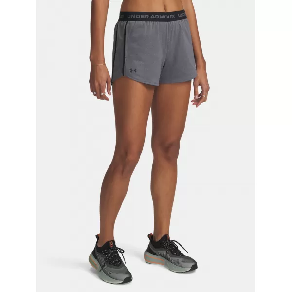  Dámské kraťasy UNDER ARMOUR TECH PLAY UP SHORTS 1389882-025 ŠEDÁ 