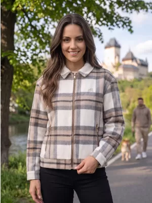 Dámská mikina ALTISPORT GEALDINE BÉŽOVÁ