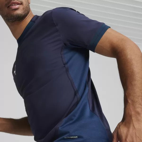  Pánský dres PUMA TEAMFINAL JERSEY 70573706 PUMA NAVY/WHITE/PERSIAN BLUE 