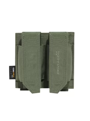 Pouzdro PENTAGON DOUBLE FB POUCH K17093 OLIVE GREEN