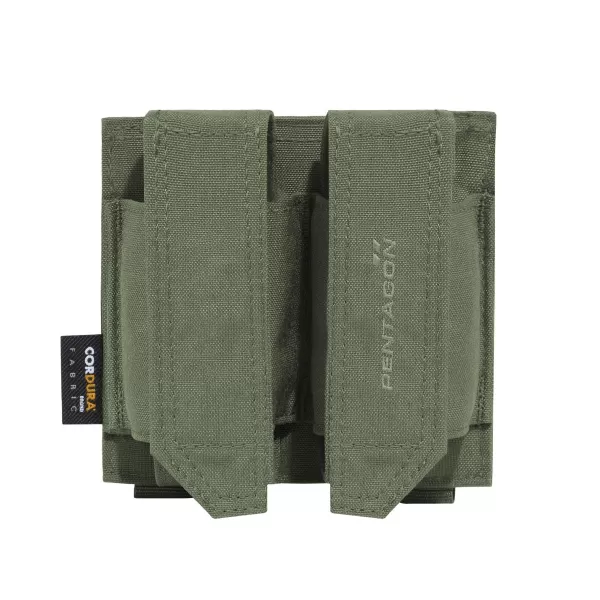  Pouzdro PENTAGON DOUBLE FB POUCH K17093 OLIVE GREEN 