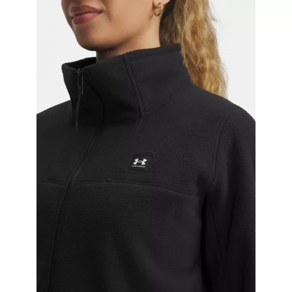  Dámská mikina UNDER ARMOUR UA W EXPANSE FLEECE FZ 1387694-002 ČERNÁ 